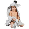 100% bamboo baby Hooded towel super fluffy Elephant premium baby bath towel --Mrs elephant